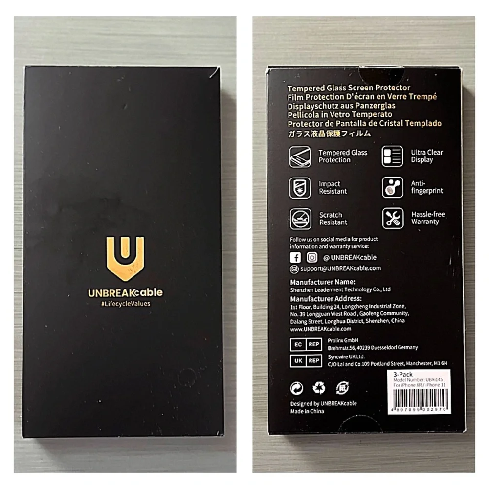 iPhone Screen Protector Unbreakable Scratch Resistant Glass
